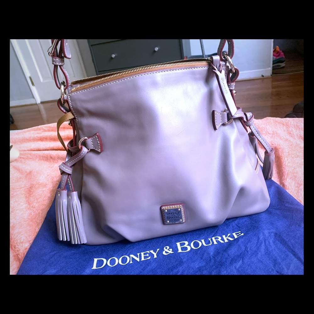 D&B tote grey NEW w dust bag